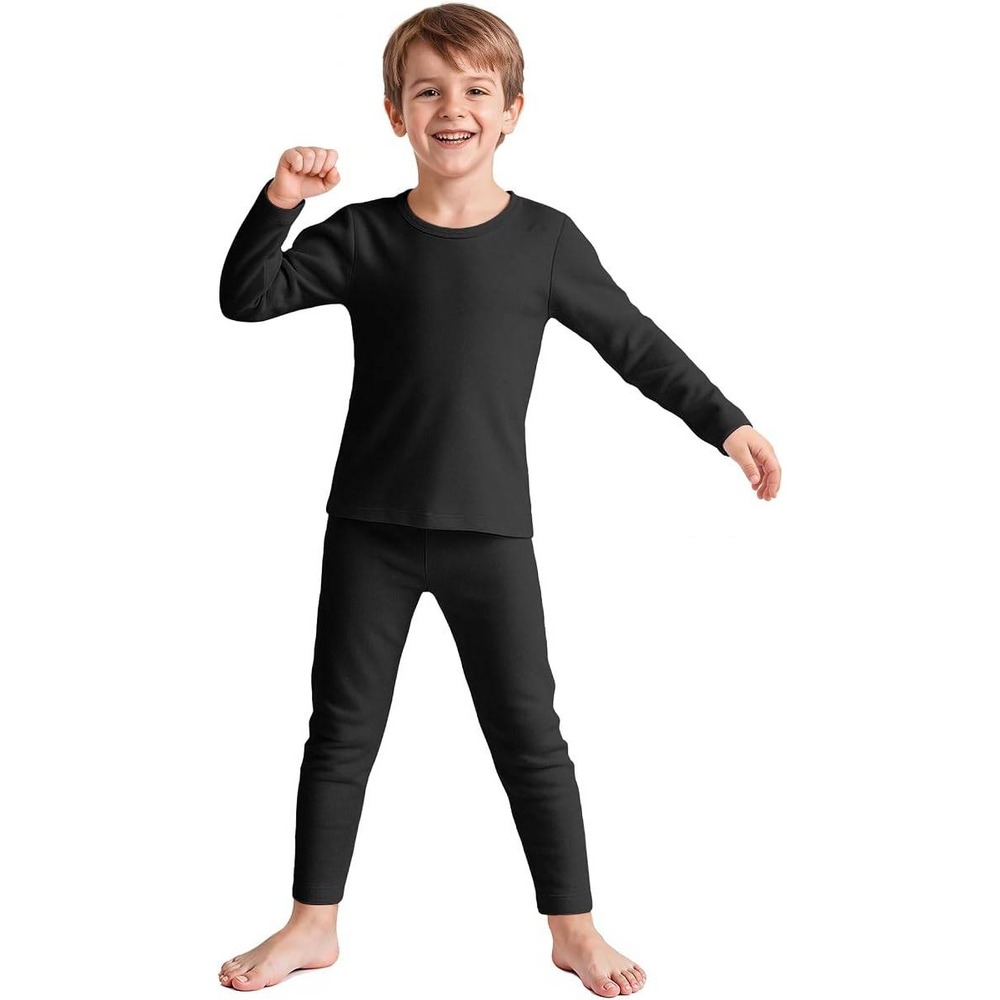 MSRP $26 American Trends Boy's Medium (90) / 2T-3T Thermal Underwear Set